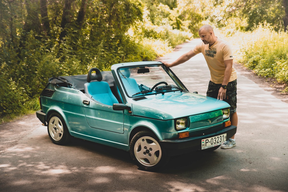 Fiat 126 POP 2000 je najmenšie kabrio na svete volant.tv