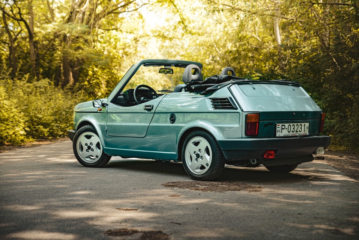 Fiat 126 POP 2000 je najmenšie kabrio na svete volant.tv