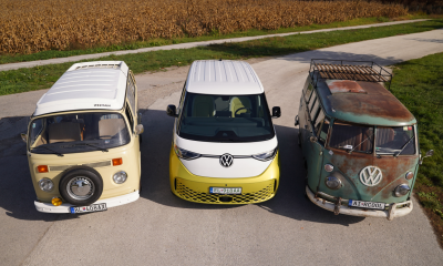 Volkswagen ID.Buzz a T1 (1963) a T2 (1972)