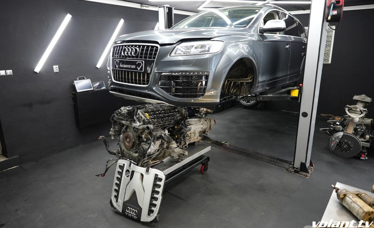 servis a údržba Audi Q7 V12 TDI