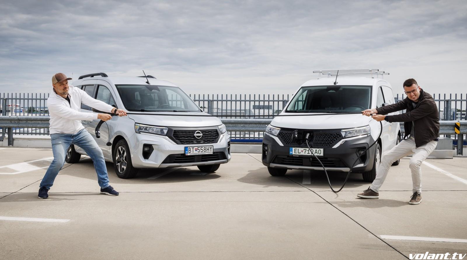 Nissan Townstar benzin a EV 2024