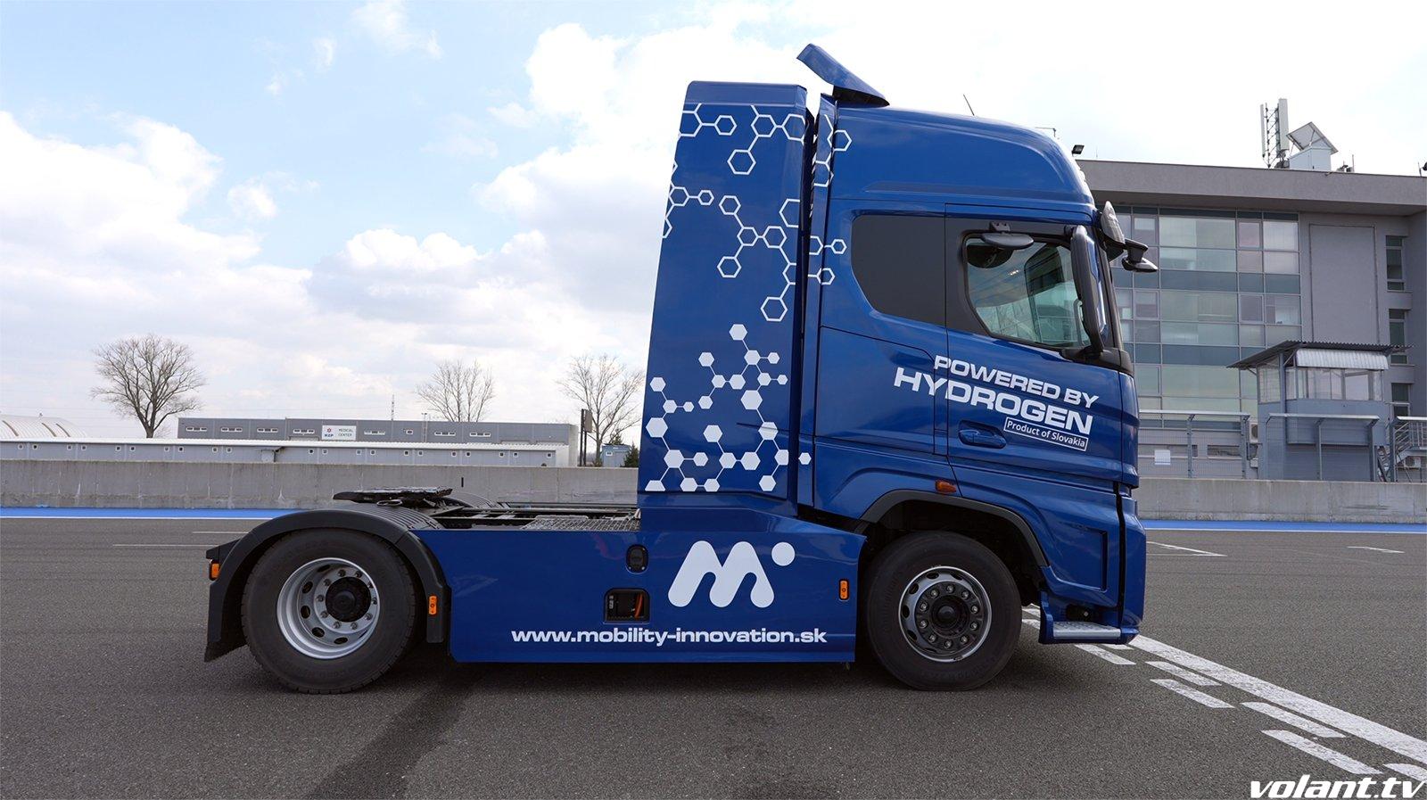vodikovy kamion zo slovenska mobility innovation