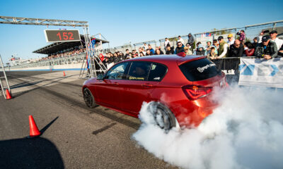 BMW 1200hp M140i burnout