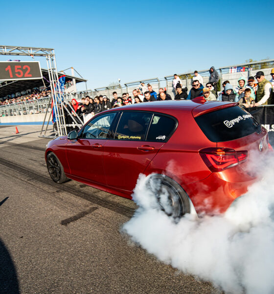 BMW 1200hp M140i burnout