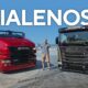 Scania Red Pearl R999 a Chimera showtrucks