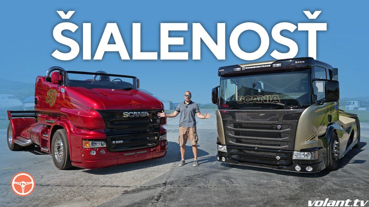 Scania Red Pearl R999 a Chimera showtrucks