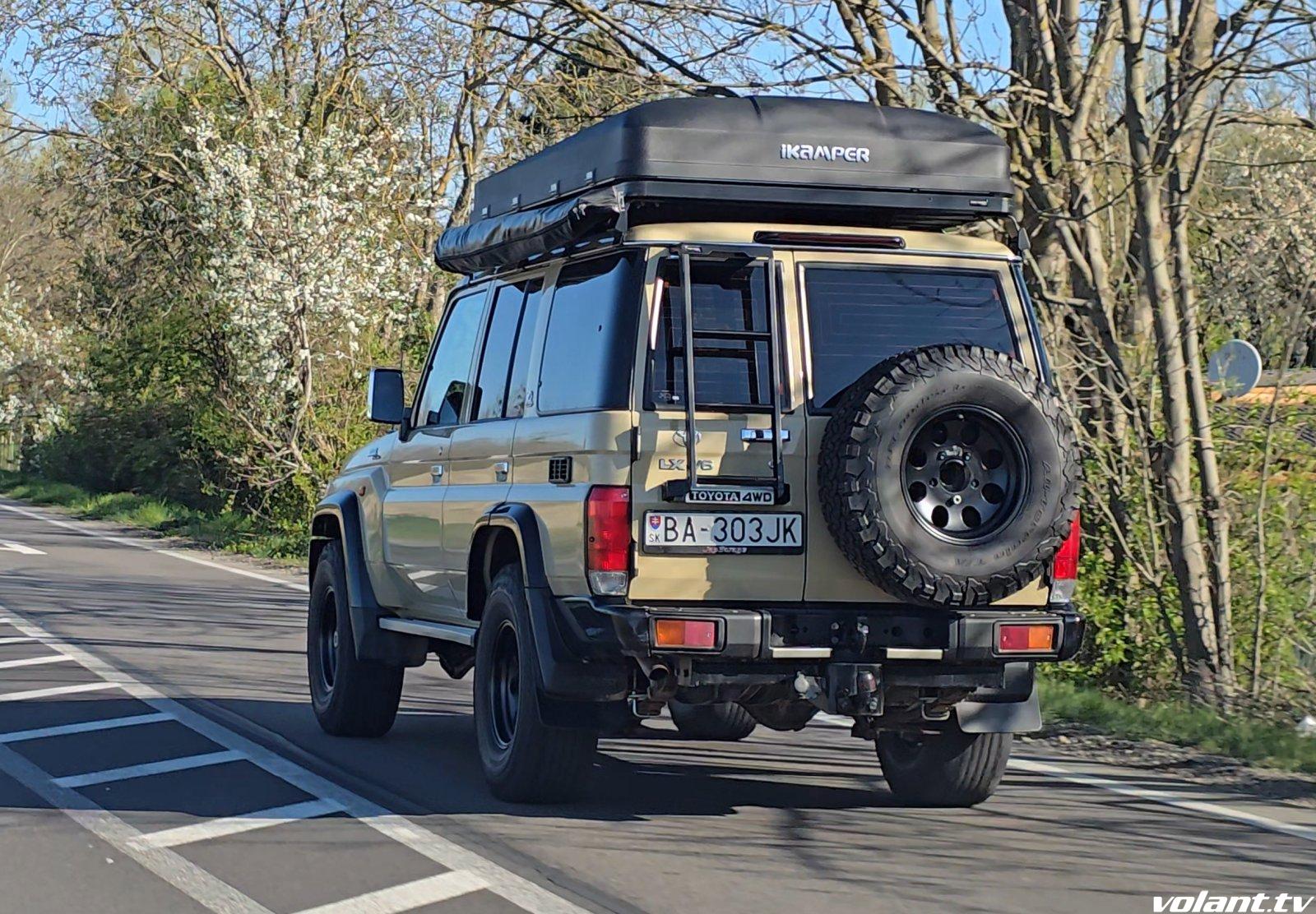 Projekt Toyota Land Cruiser 76 - odhlučnenie offroadu