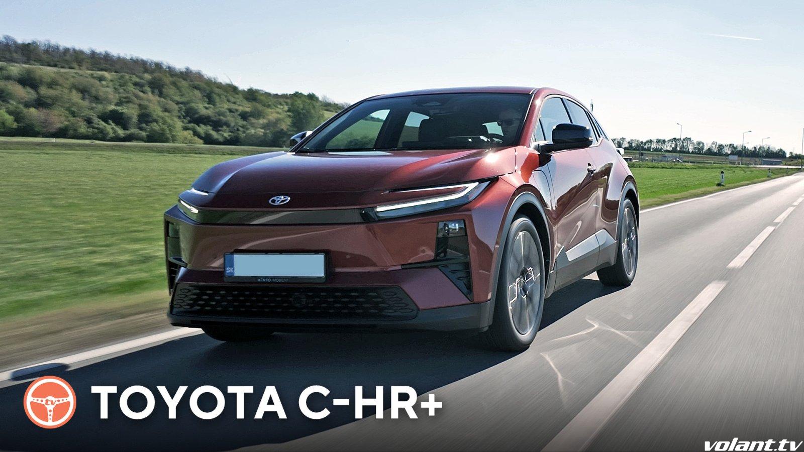 TOYOTA C-HR+ test 2026