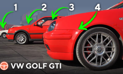 Volkswagen GOLF GTI porovanie generácií