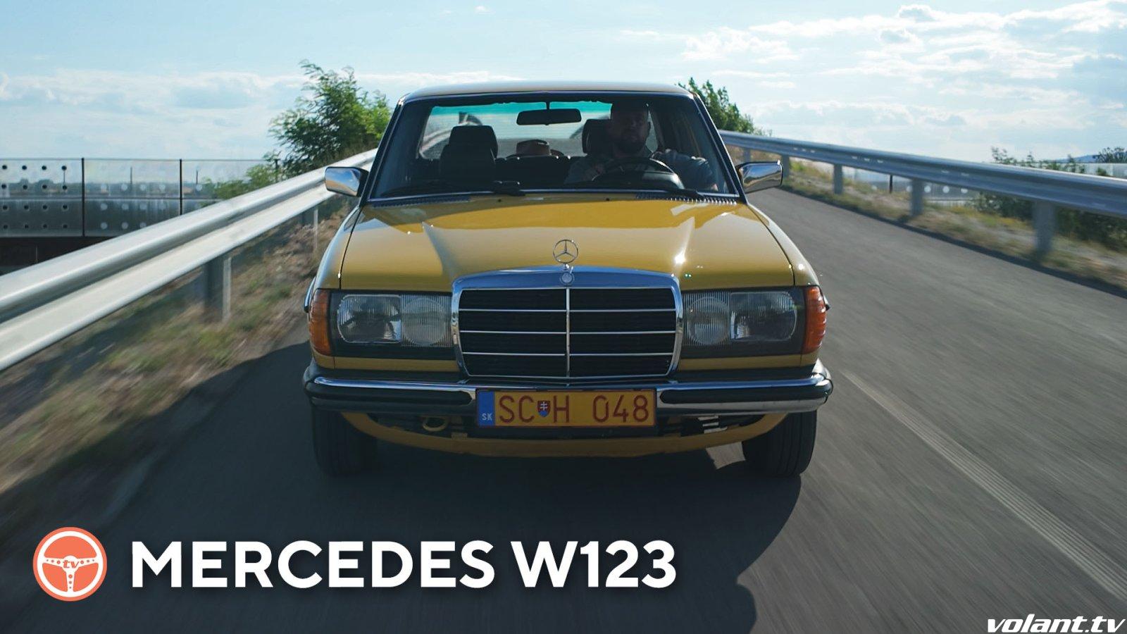 Piano Mercedes-Benz W123 240 D z roku 1976