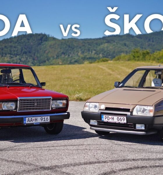 Škoda Favorit 136L vs. Lada 2107 (1989)