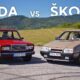 Škoda Favorit 136L vs. Lada 2107 (1989)